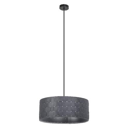 LEDVANCE závěsné svítidlo Felt Weaving 480 mm 3xE27 tmavá šedá 4058075839069