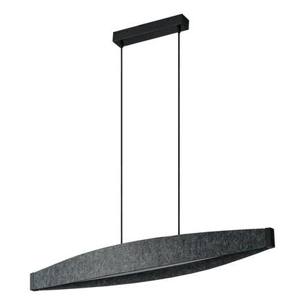 LEDVANCE závěsné svítidlo Decor Flat Felt 23 W 220-240 V 3000 K tmavě šedé