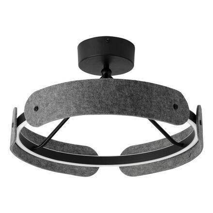 LEDVANCE stropní svítidlo Decor Curve Felt 33 W 220-240 V 3000 K tmavě šedé