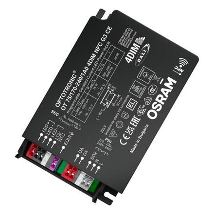 LEDVANCE LED napájecí zdroj OPTOTRONIC OT 75 W 220-240 V 35-115 V DC 4DIM stmívatelný