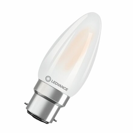 LEDVANCE LED CLASSIC B 40 DIM S 3.4W 927 FIL FR B22D 4099854062001