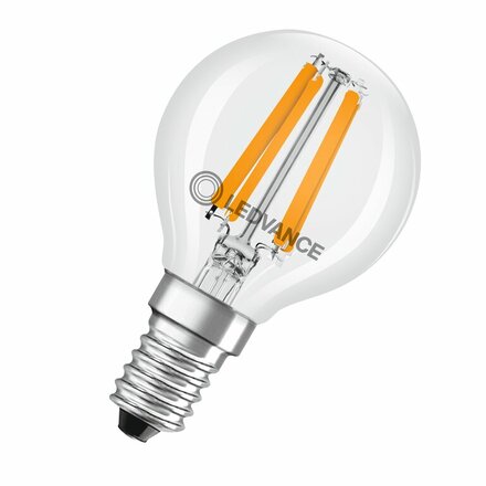 LEDVANCE LED CLASSIC P 40 DIM CRI97 S 4.2W 927 FIL CL E14 4099854065750