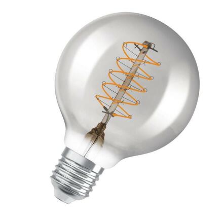 LEDVANCE Vintage 1906 Globe 80 30 Filament DIM 7.8W 818 Smoke E27 4099854090745