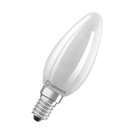 LEDVANCE LED Classic B 40 Filament DIM třída C S 2.9W 827 matná E14 4099854253324