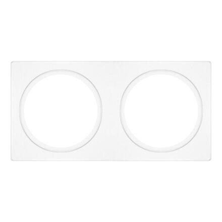 LEDVANCE SPOT FRAME 100X200 2X D68 WT 4099854460029