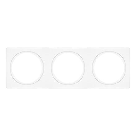 LEDVANCE SPOT FRAME 100X300 3X D68 WT 4099854460203