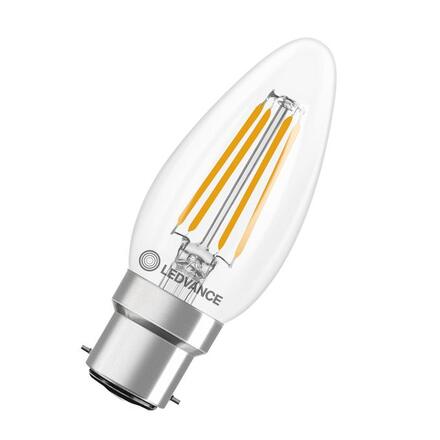 LEDVANCE LED Classic B 40 Filament P 3.4W 827 Clear B22d 4099854466489