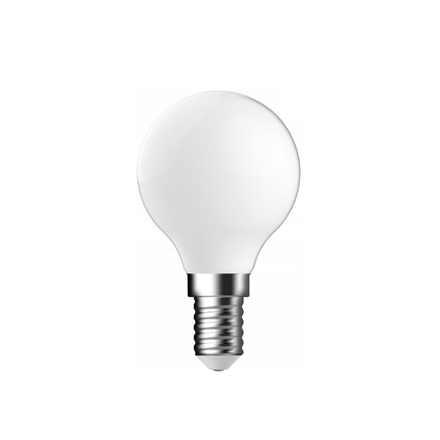 MEGAMAN LED lustre P45 4.5W/40W E14 2700K 470lm NonDim 15Y opál