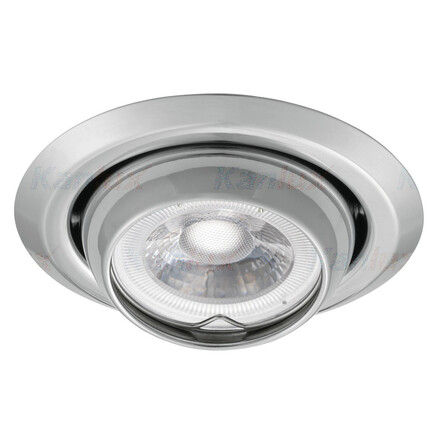 Kanlux ARGUS CT-2117-C, průměr 100 mm - Podhledové bodové svítidlo chrom 5905339003096