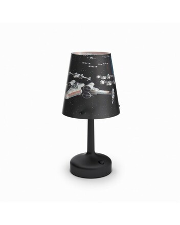 Philips STAR WARS LAMPA STOLNÍ černá na baterie 71888/30/16