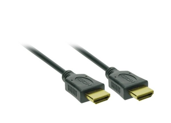 Solight HDMI kabel s Ethernetem, HDMI 1.4 A konektor - HDMI 1.4 A konektor, blistr, 2m SSV1202