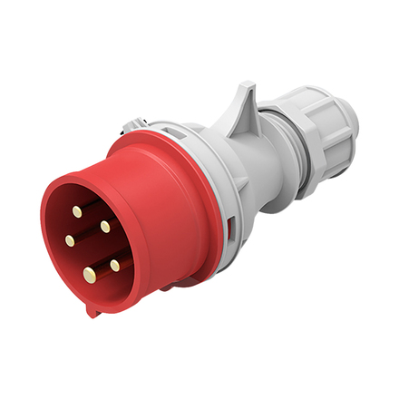 Solight vidlice přímá, 5-pólová, 400v/16A, IP44 P150