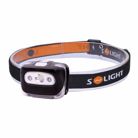 Solight LED čelová svítilna, 3W + červené světlo, 3x AAA WH27