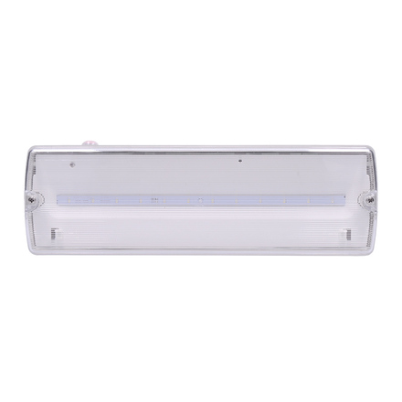 Solight LED nouzové osvětlení, 3,2W, 175lm, IP65, NiCd 800mAh baterie, testovací tlačítko WO526