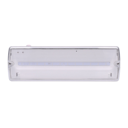 Solight LED nouzové osvětlení, 6W, 270lm, IP65, LiFePo4 1500mAh baterie, autotest WO527