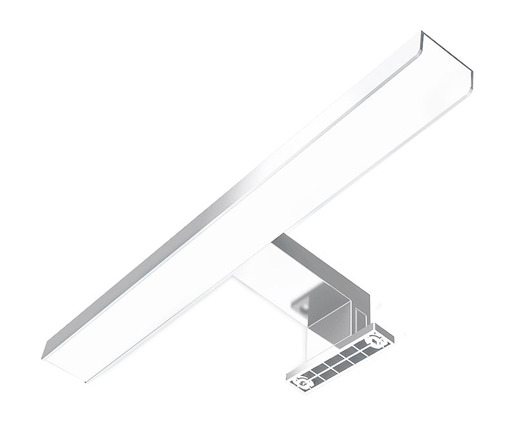 Solight LED koupelnové osvětlení nad zrcadlo 3v1, 7W, 455lm, 4000K, IP44, 40cm, chrom WO827-CR