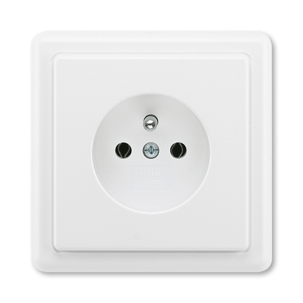 ABB Zásuvka CLASSIC, jasně bílá 5517-2389 B1