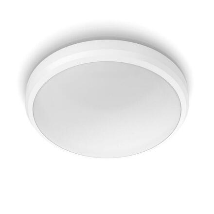 LED Koupelnové stropní přisazené svítidlo Philips DORIS CL257 8718699758783 6W 600lm 2700K IP44 22cm bílé