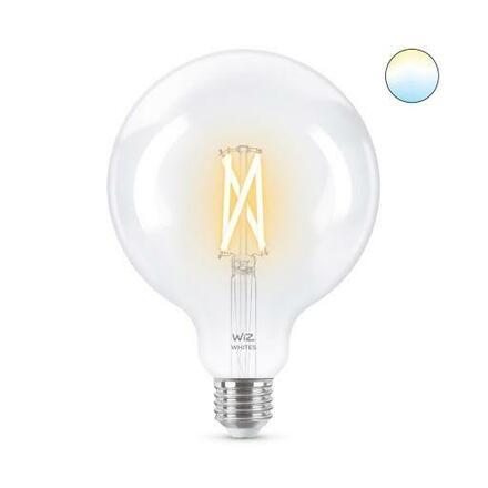 LED Žárovka WiZ Tunable White Filament 8718699786717 E27 G125 6,7-60W 806lm 2700-6500K, stmívatelná