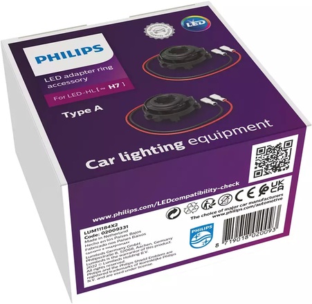 Philips LED patice H7 Type A - příslušenství pro LED HL 2ks 11184X2