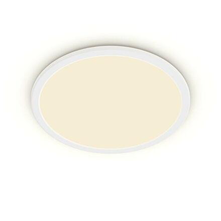 LED Koupelnové stropní svítidlo Philips Superslim CL550 8719514327184 15W 1300lm 2700K IP44 25cm bílé, 3-krokové stmívání