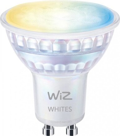 LED Žárovka WiZ Tunable White 8720169076747 GU10 PAR16 4,7-50W 345lm 2700-6500K, stmívatelná