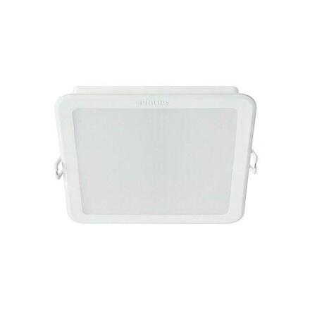 Philips Meson podhledové LED svítidlo 12,5W 1300lm 4000K 14cm hranaté IP20, bílé