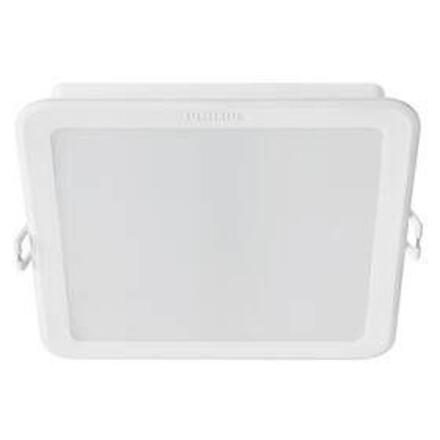 Philips Meson podhledové LED svítidlo 12,5W 1250lm 3000K 14cm hranaté IP20, bílé