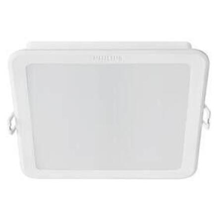 Philips Meson podhledové LED svítidlo 12,5W 1300lm 6500K 14cm hranaté IP20, bílé