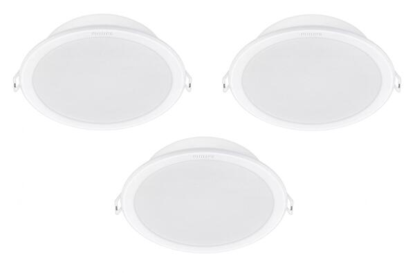 Philips Meson LED vestavné svítidlo 5,5W, 4000 K, bílá, 3 ks