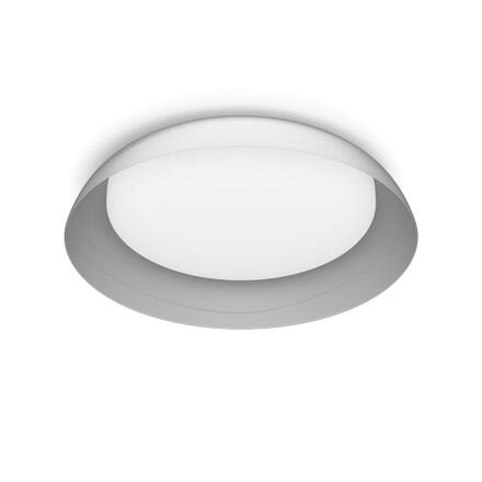 Philips Fleta UltraEfficient stropní svítidlo LED 10W 1950lm 4000K SceneSwitch 35cm IP20, transparentní