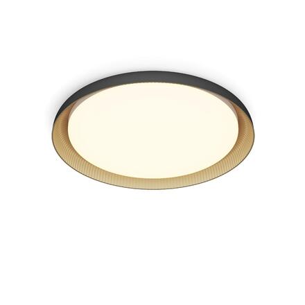 Philips Pebblo UltraEfficient stropní svítidlo LED 10W 1850lm 2700K SceneSwitch CRI80 32cm kulaté IP20,černé