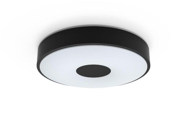 Philips Coiner stropní svítidlo LED 24W 2800lm 4000K SceneSwitch CRI80 38cm kulaté IP20, černé
