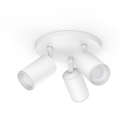 Philips Hue 50633/31/P7 Hue WACA Fugato bodové LED svítidlo 3x GU10 5,7W 350lm 2000-6500K RGB IP20, bílé