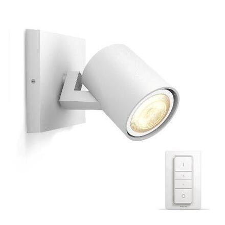 Philips Hue WA Runner bodové LED svítidlo GU10 5W 350lm 2200-6500K IP20 bílá +ovladač