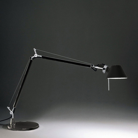 Artemide TOLOMEO stolní žárovk. černá 220V bez podstavce A004430