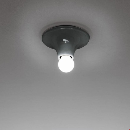 Artemide stropní a nástěnné svítidlo Teti Design Collection E27 antracitová