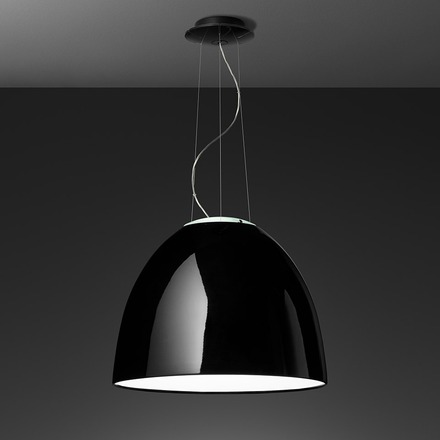 Artemide závěsné svítidlo Nur Gloss LED 45 W 220-240 V stmívatelné černé APP