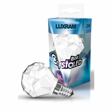 ACA kapková crystaLED 3W E14 4000K 230V
