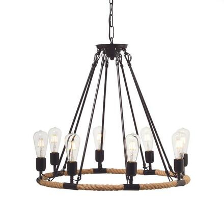 ACA Lighting Vintage závěsné svítidlo 853608PBR