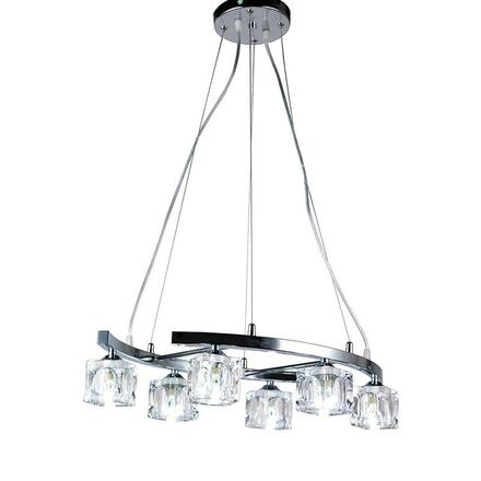 ACA Lighting Crystal závěsné svítidlo AD00836A