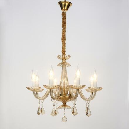 ACA Lighting Crystal závěsné svítidlo BLK80388PCMG