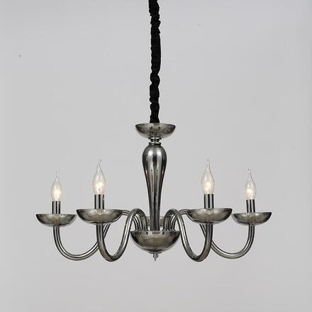 ACA Lighting Crystal závěsné svítidlo BLK82185PSGC