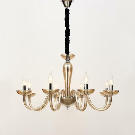 ACA Lighting Crystal závěsné svítidlo BLK82188PCNC