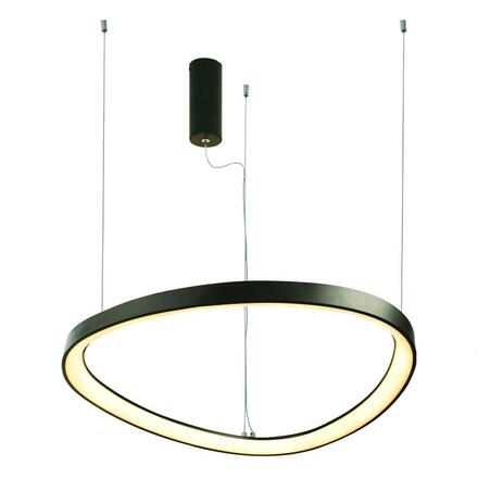 ACA Lighting závěsné svítidlo LED 36W 3000K 2700lm HARMONY černá hliník IP20 D42XH120CM BR97LEDP40BK