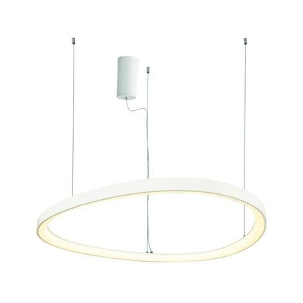 ACA Lighting závěsné svítidlo LED 54W 3000K 4000lm HARMONY bílá hliník IP20 D60XH120CM BR97LEDP60WH