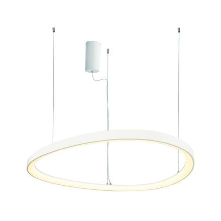 ACA Lighting závěsné svítidlo LED 73W CCT 5800lm HARMONY bílá, hliník IP20 BR97LEDP80WHCCT