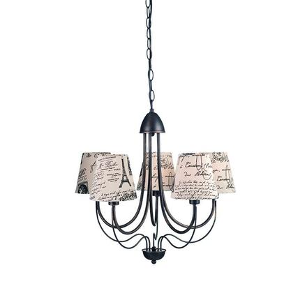 ACA Lighting Textile závěsné svítidlo DL11815PB