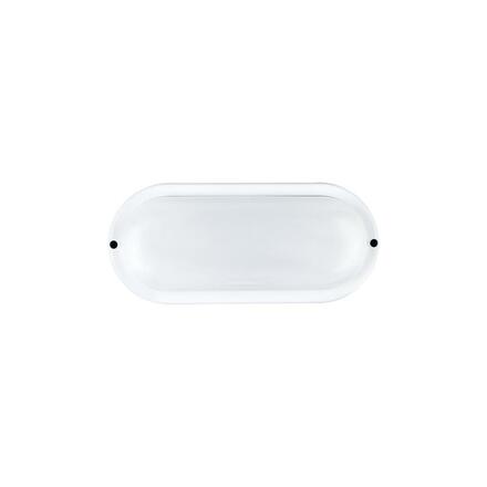 ACA Lighting LED plastové bílé nástěnné svítidlo 230V AC IP65 10W 950lm 6000K 110d Ra80 DORA1060W