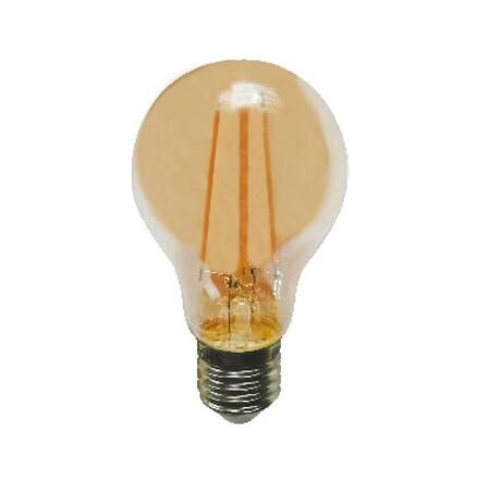 ACA Lighting LED FILAMENT E27 STEP-DIM A60 jantar 8W 2700K 230V 940lm RA80 ELIOR8WWAMSD